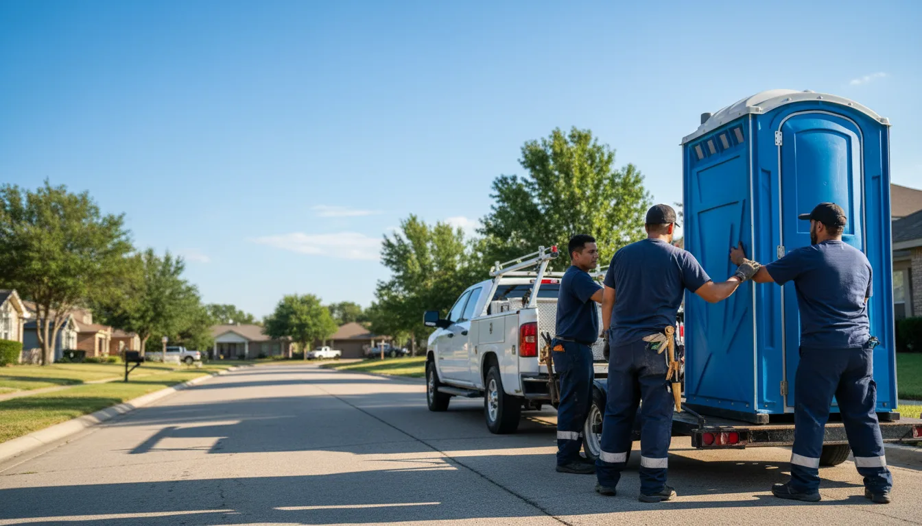 Portable Toilet Rental in Conway, MO near me